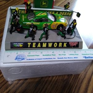 John Deere Stockcar Pit Scene